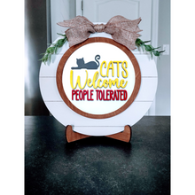 Load image into Gallery viewer, Interchangeable Shiplap Circle Frame with Two (2) Inserts-Starter Set