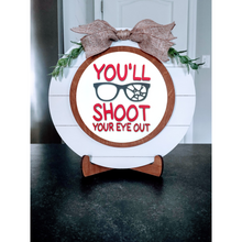 Load image into Gallery viewer, Interchangeable Shiplap Circle Frame with Two (2) Inserts-BMWC Starter Set