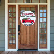 Load image into Gallery viewer, Christmas Truck 3D Layered Wood Sign