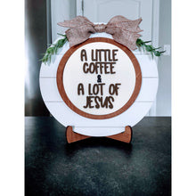 Load image into Gallery viewer, Summer 2025 Interchangeable Shiplap Circle Frame with Two (2) Inserts