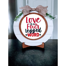 Load image into Gallery viewer, Interchangeable Shiplap Circle Frame with Two (2) Inserts-Starter Set