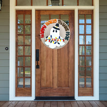 Load image into Gallery viewer, Happy HalloThanksMas 3D Layered Wood Sign