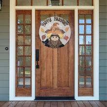 Load image into Gallery viewer, Happy Harvest Fall Highland Cow 3D Layered Wood Sign