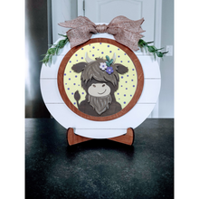 Load image into Gallery viewer, Interchangeable Shiplap Circle Frame with Two (2) Inserts-Starter Set