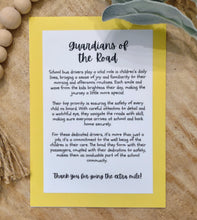 Load image into Gallery viewer, Guardians of the Road Story Charm-Bus Driver Ornament