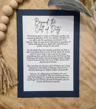 Load image into Gallery viewer, Beyond the Call of Duty -Military Ornament-V