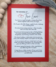 Load image into Gallery viewer, The Meaning of True Love Story Charm-Partnership Ornament