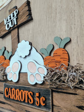 Load image into Gallery viewer, Mischievous Bunny Decorative Spring Breadboard