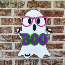 Load image into Gallery viewer, Boo, I see you! 3D Layered Ghost with Glasses