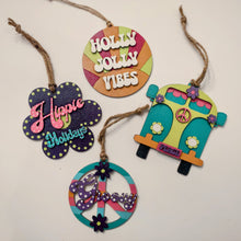 Load image into Gallery viewer, Retro Ornament Set-A Groovy DIY Christmas