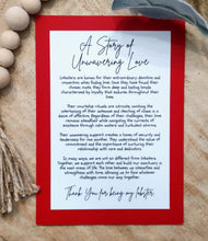 Load image into Gallery viewer, A Story of Unwavering Love Lobster Story Charm-Partnership Ornament