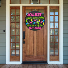 Load image into Gallery viewer, Jolliest Bunch-Nuthouse 3D Layered Wood Sign