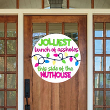 Load image into Gallery viewer, Jolliest Bunch-Nuthouse 3D Layered Wood Sign