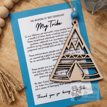 Load image into Gallery viewer, My Tribe Story Charm-Friendship Ornament