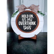 Load image into Gallery viewer, Interchangeable Shiplap Circle Frame with Two (2) Inserts-Starter Set