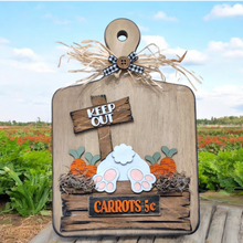 Load image into Gallery viewer, Mischievous Bunny Decorative Spring Breadboard