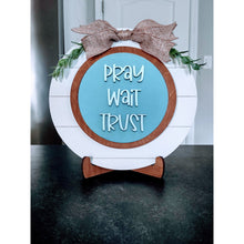 Load image into Gallery viewer, Summer 2025 Interchangeable Shiplap Circle Frame with Two (2) Inserts