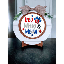 Load image into Gallery viewer, Summer 2025 Interchangeable Shiplap Circle Frame with Two (2) Inserts