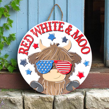 Load image into Gallery viewer, Summer on the Farm: Highland Cow Red, White & Moo Craft & Cuddle at Black Rock Farm