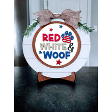 Load image into Gallery viewer, Interchangeable Shiplap Circle Frame with Two (2) Inserts-Starter Set