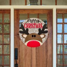 Load image into Gallery viewer, Reindeer Merry Christmas 3D Layered Wood Sign