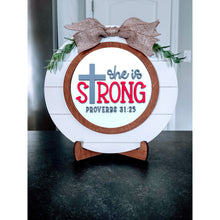 Load image into Gallery viewer, Summer 2025 Interchangeable Shiplap Circle Frame with Two (2) Inserts