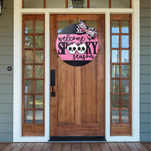 Load image into Gallery viewer, Welcome Spooky Season 3D Layered Wood Sign