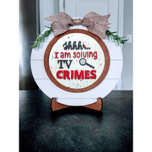 Load image into Gallery viewer, Interchangeable Shiplap Circle Frame with Two (2) Inserts-BMWC Starter Set