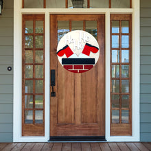 Load image into Gallery viewer, Chimney Santa 3D Layered Wood Sign
