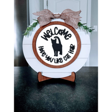 Load image into Gallery viewer, Interchangeable Shiplap Circle Frame with Two (2) Inserts-Starter Set