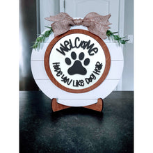 Load image into Gallery viewer, Interchangeable Shiplap Circle Frame with Two (2) Inserts-Starter Set