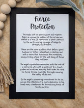 Load image into Gallery viewer, Fierce Protector Story Charm-Father Ornament