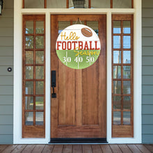 Load image into Gallery viewer, Hello Football Season 3D Layered Sign
