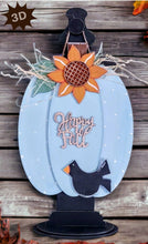 Load image into Gallery viewer, Happy Fall 3D Layered Pumpkin Sign
