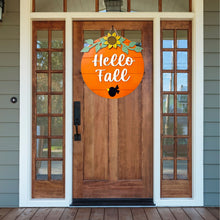 Load image into Gallery viewer, Hello Fall 3D Layered Wood Sign
