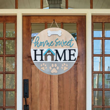 Load image into Gallery viewer, Home Sweet Home Doghouse 3D Wood Sign
