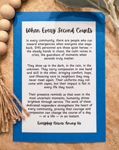 Load image into Gallery viewer, When Every Second Counts Story Charm-EMS Ornament
