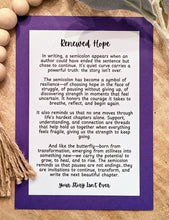 Load image into Gallery viewer, Renewed Hope Story Charm-Semicolon Butterfly Ornament
